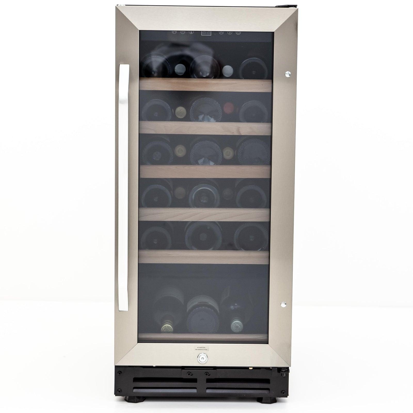 30 Bottle Wine Chiller, Black