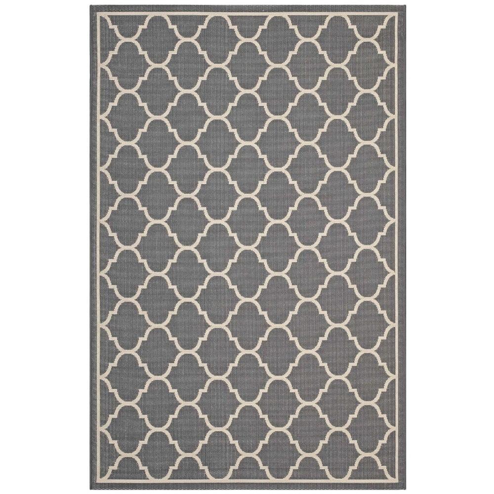 Modway Modway Avena Moroccan Quatrefoil Trellis Indoor and Outdoor Area Rug