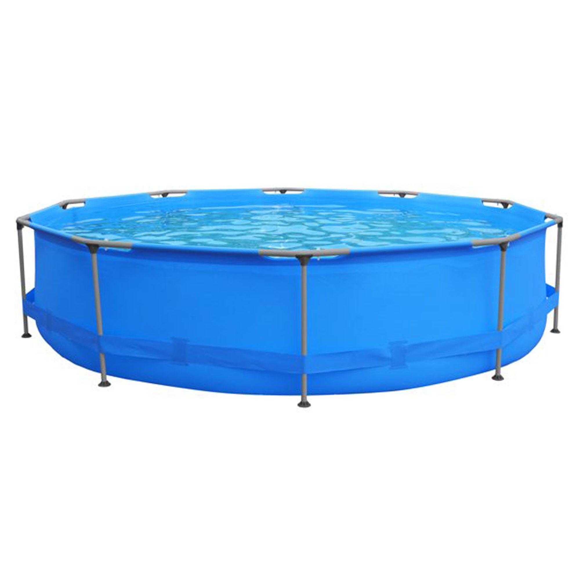 JLeisure Avenli Outdoor Above-Ground Swimming Pool with Easy Frame Connection & Assembly