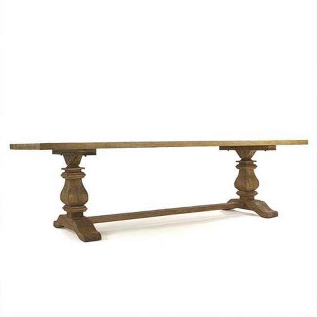 Zentique Avery Pine Solid Wood Dining Table