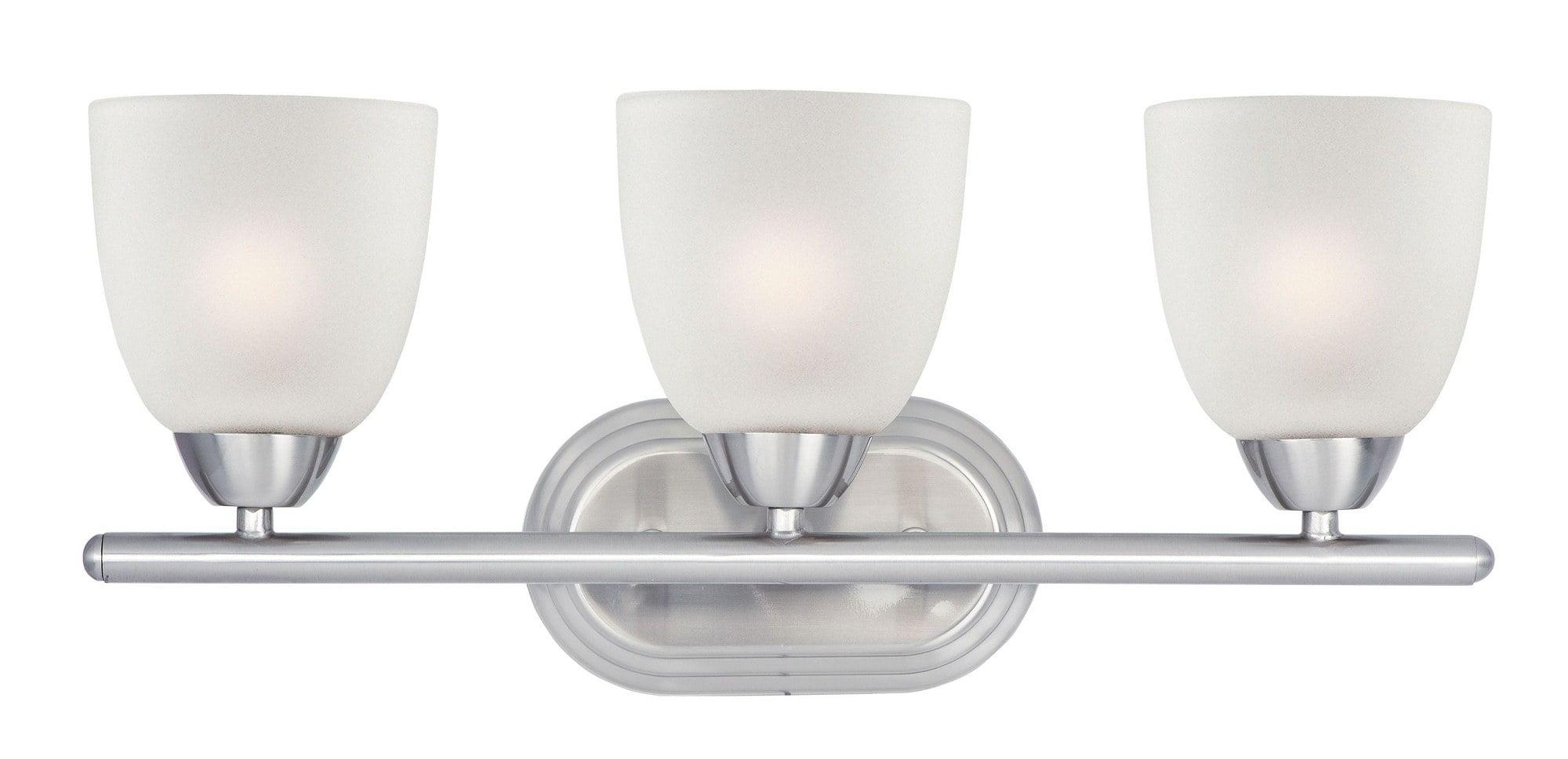 Maxim Lighting Axis 3 - Light Vanity in  Satin Nickel