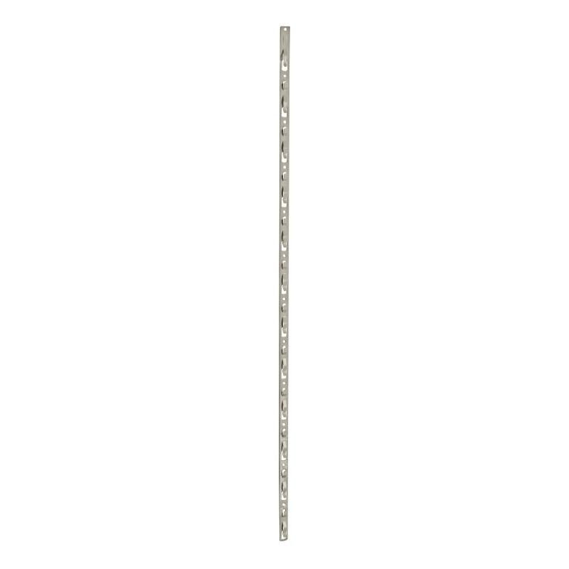 Azar Displays 12 Station Metal Strip Rod w/ Tie Strap, 10-Pack (Set of 10)