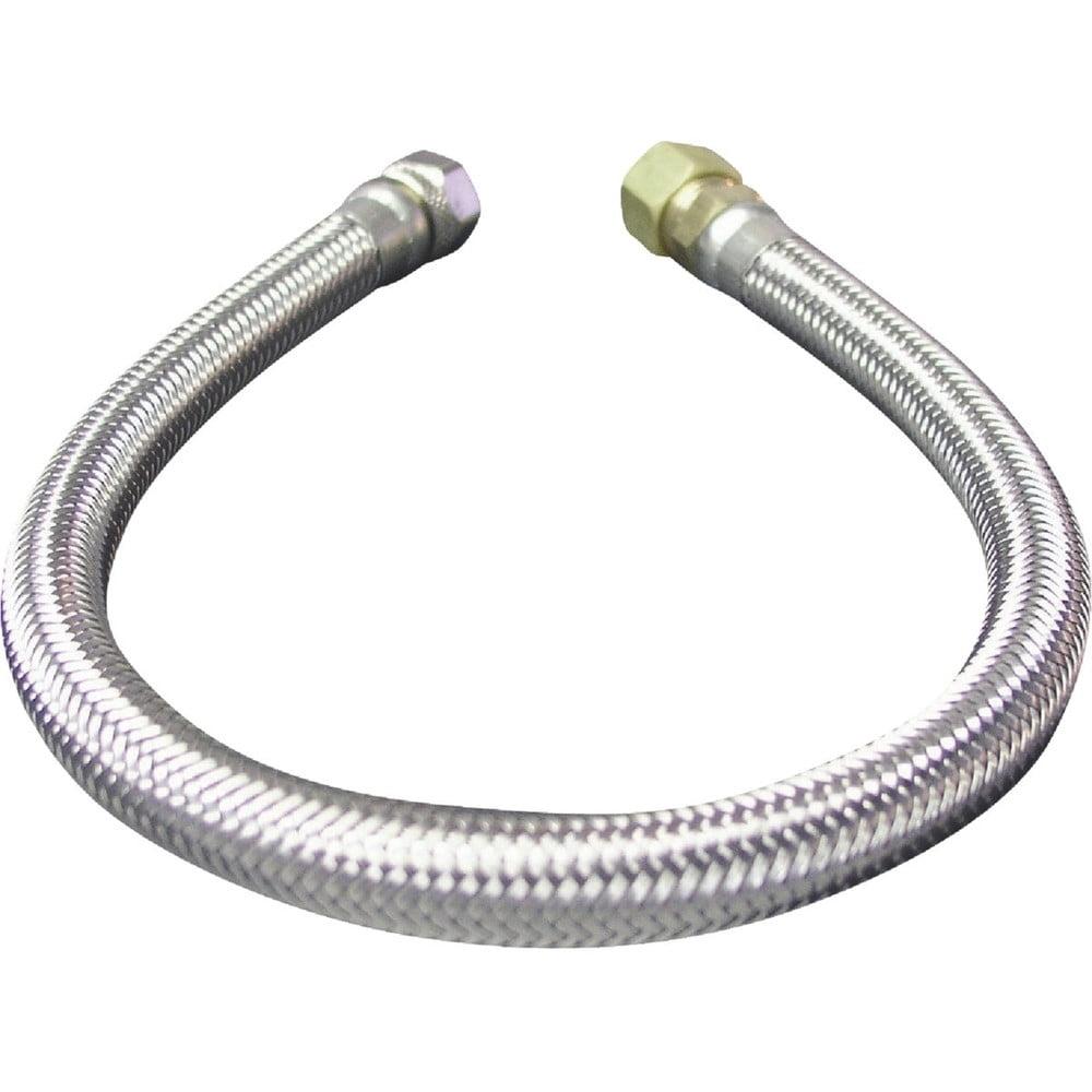 20-Inch Stainless Steel Braided Faucet Connector