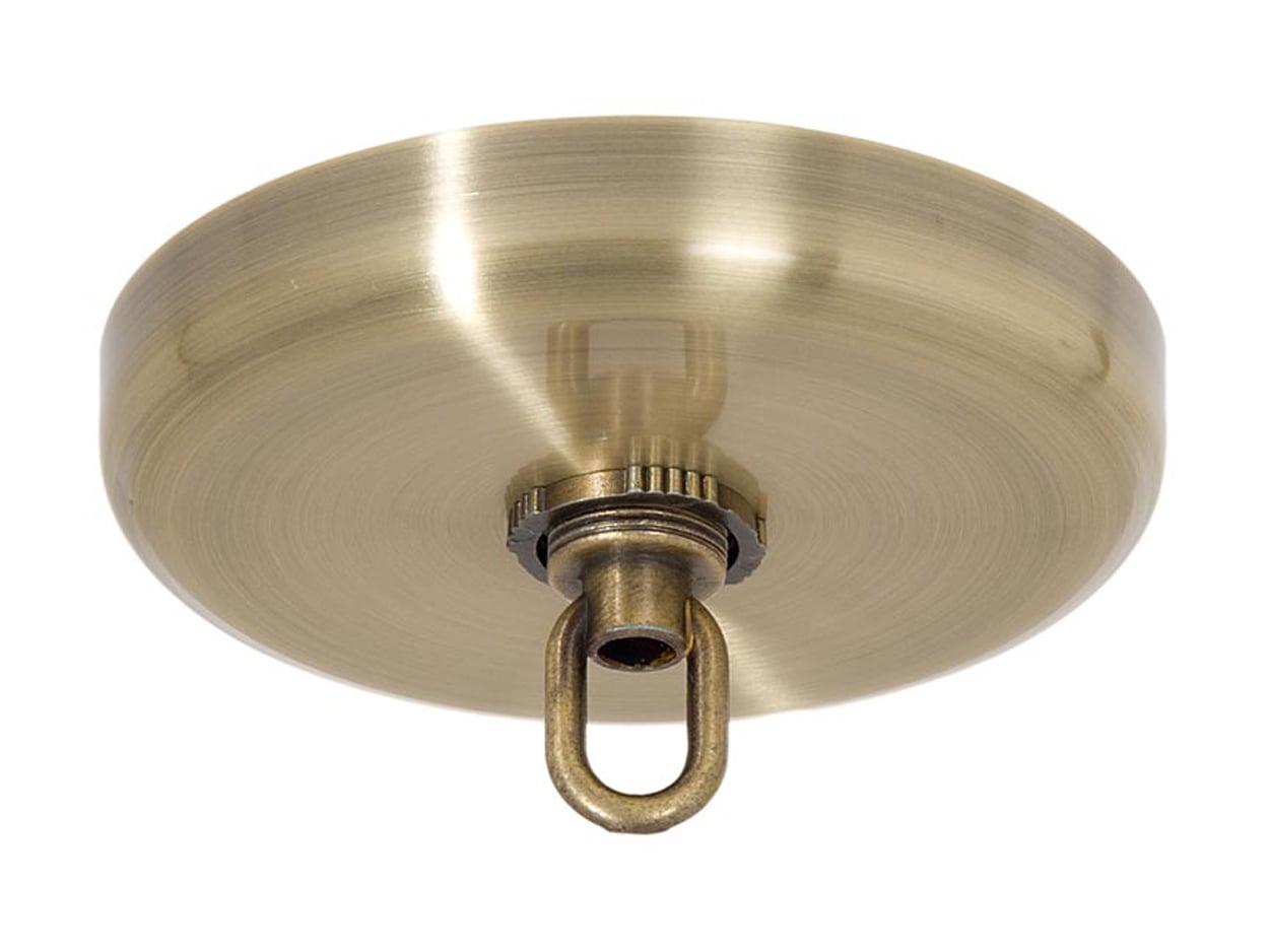 B&P Lamp® Rounded Canopy Kit (Antique Brass)