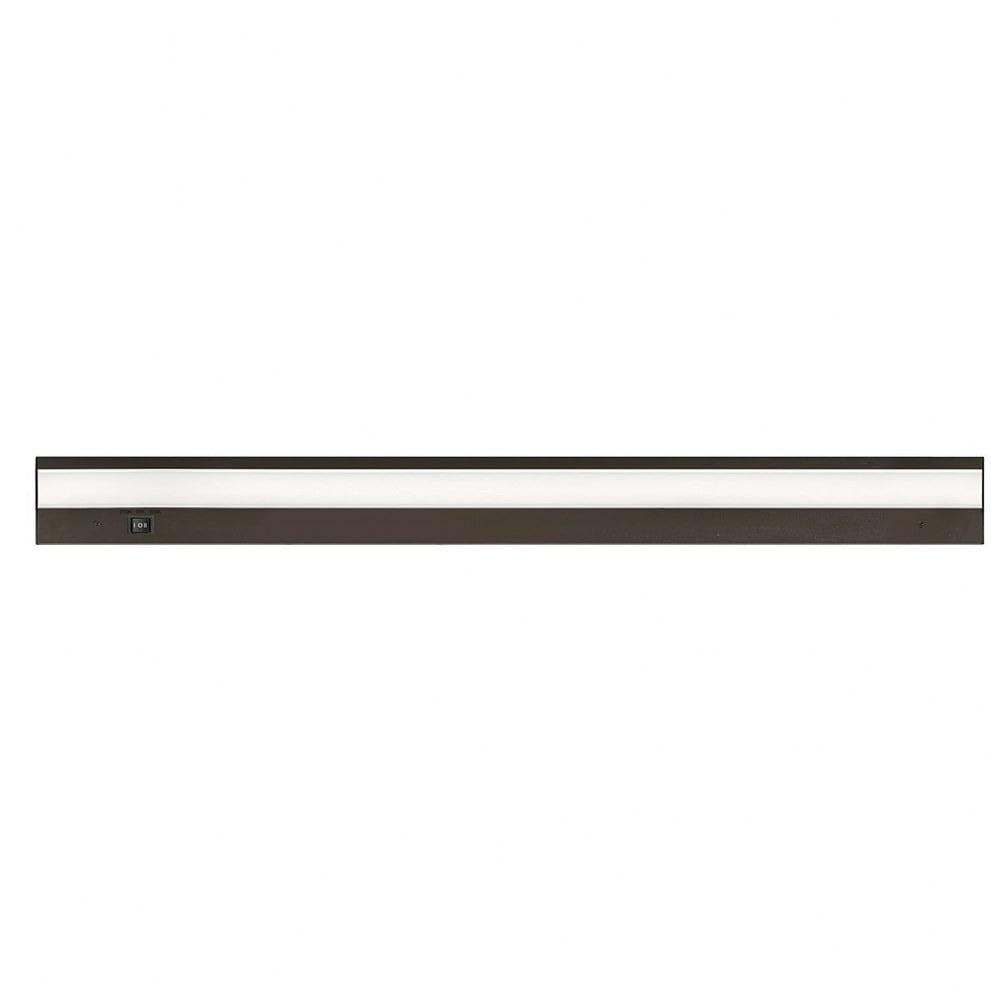 BA-ACLED36-27/30BZ-WAC Lighting-Duo-19.5W 2700/3000K 1 LED Light Bar in Contemporary Style-2.75 Inches Wide by 1 Inch High-Bronze Finish