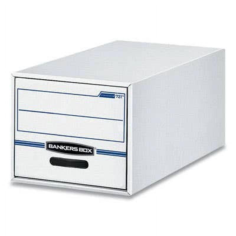 Stor/Drawer File Drawer, Letter, 12-1/2 x 23-1/4 x 10-3/8, White/BE 6 per Carton