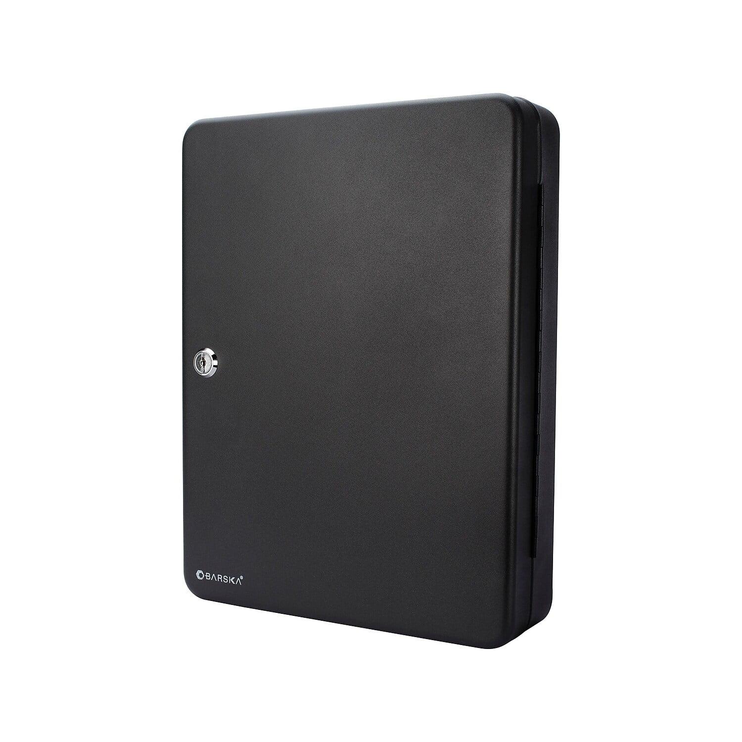 Barska Adjustable Key Cabinet Lock Box with Colorful Key Tag Labels - 48 Position - Key Lock