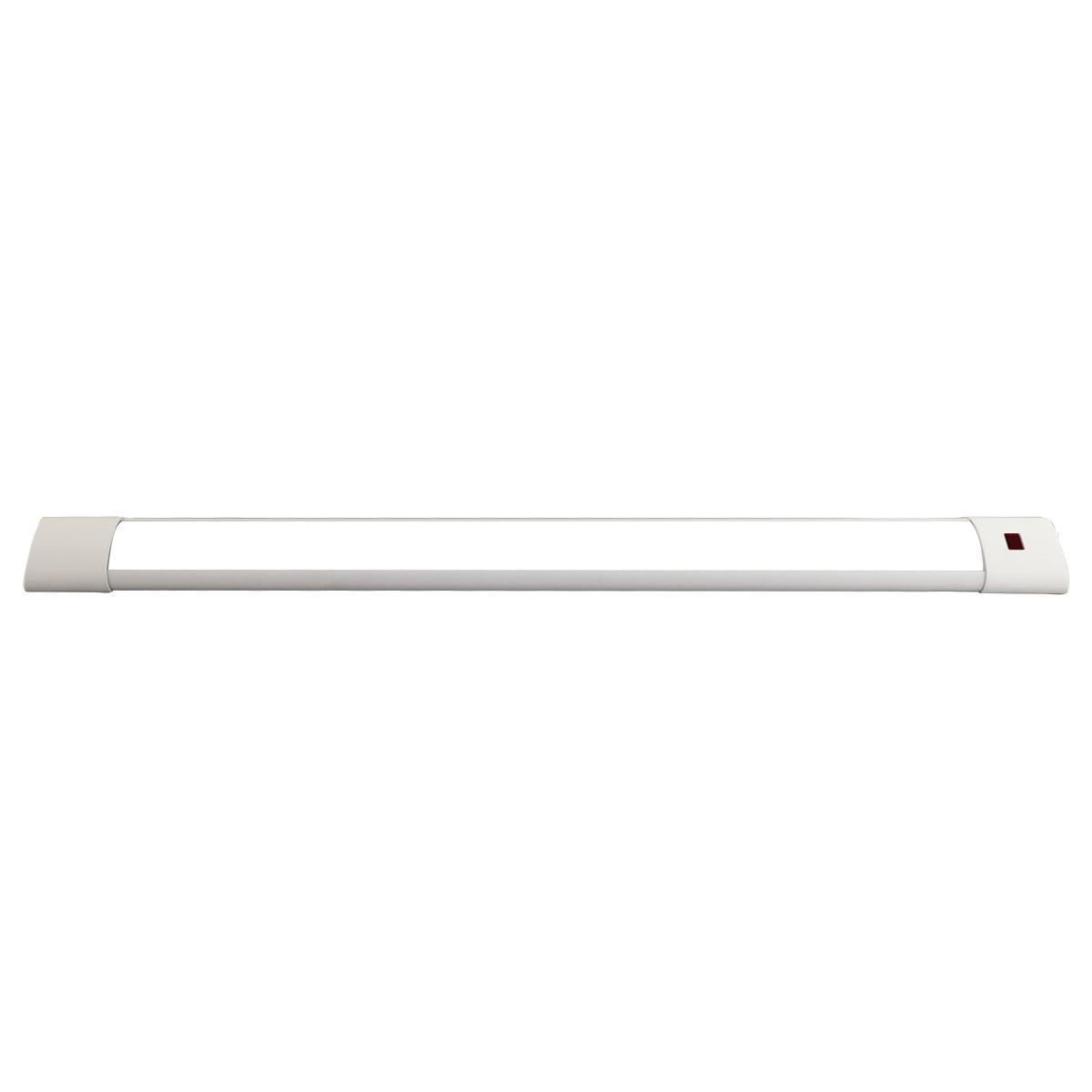 24-Inch White Adjustable Motion Sensor LED Under Cabinet Light