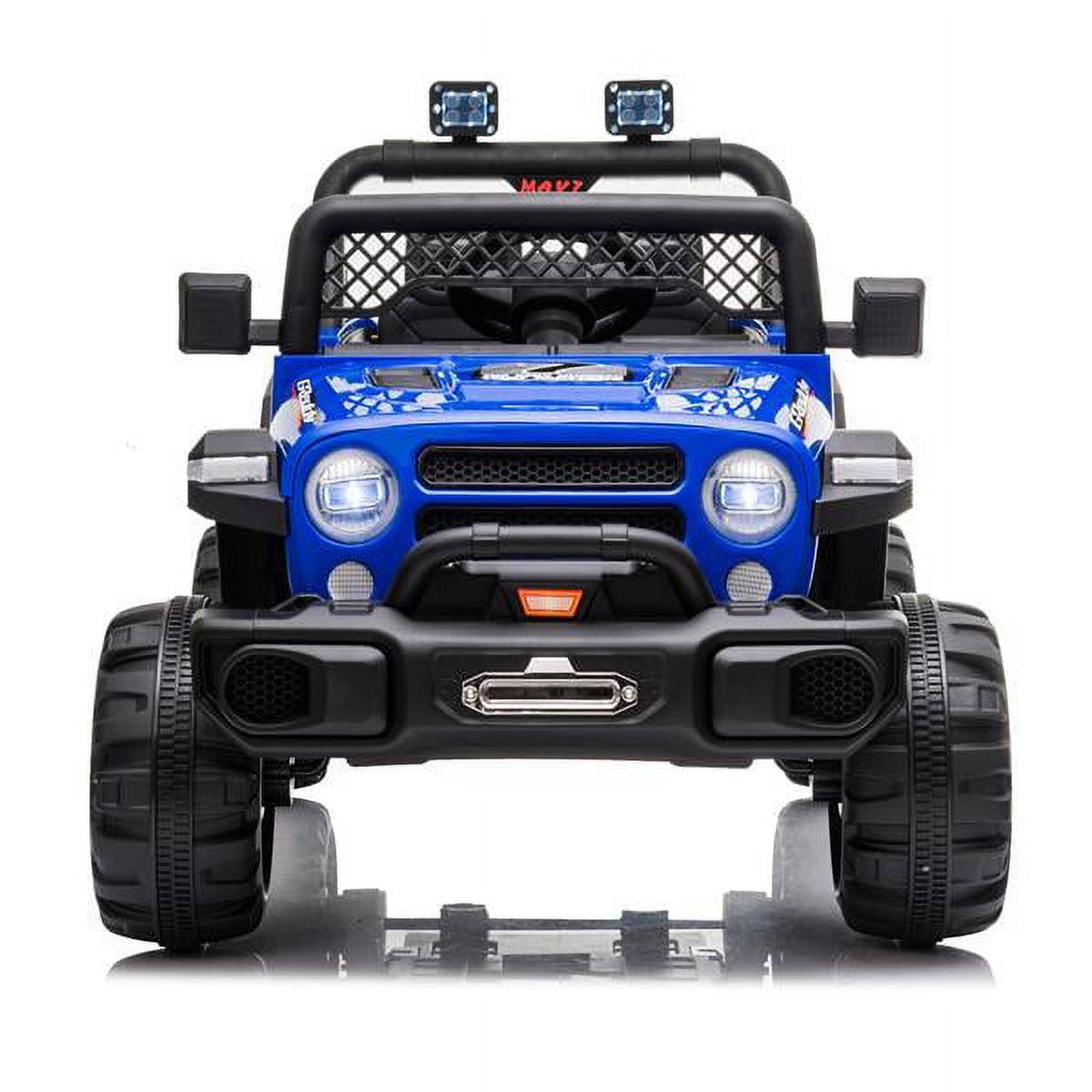 Blue 12V Electric Ride-On Truck with Remote Control