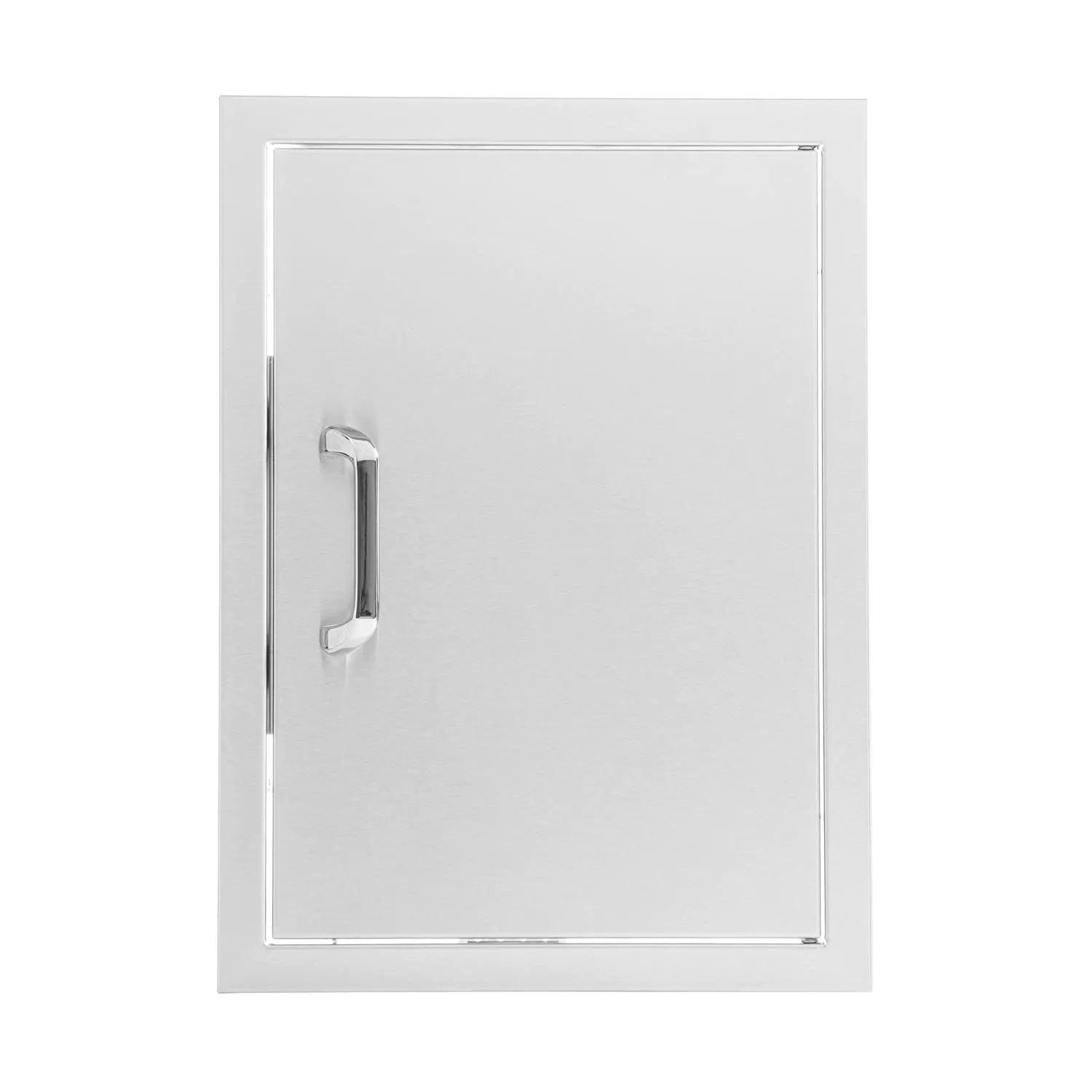 18-Inch Stainless Steel Vertical Single Access Door