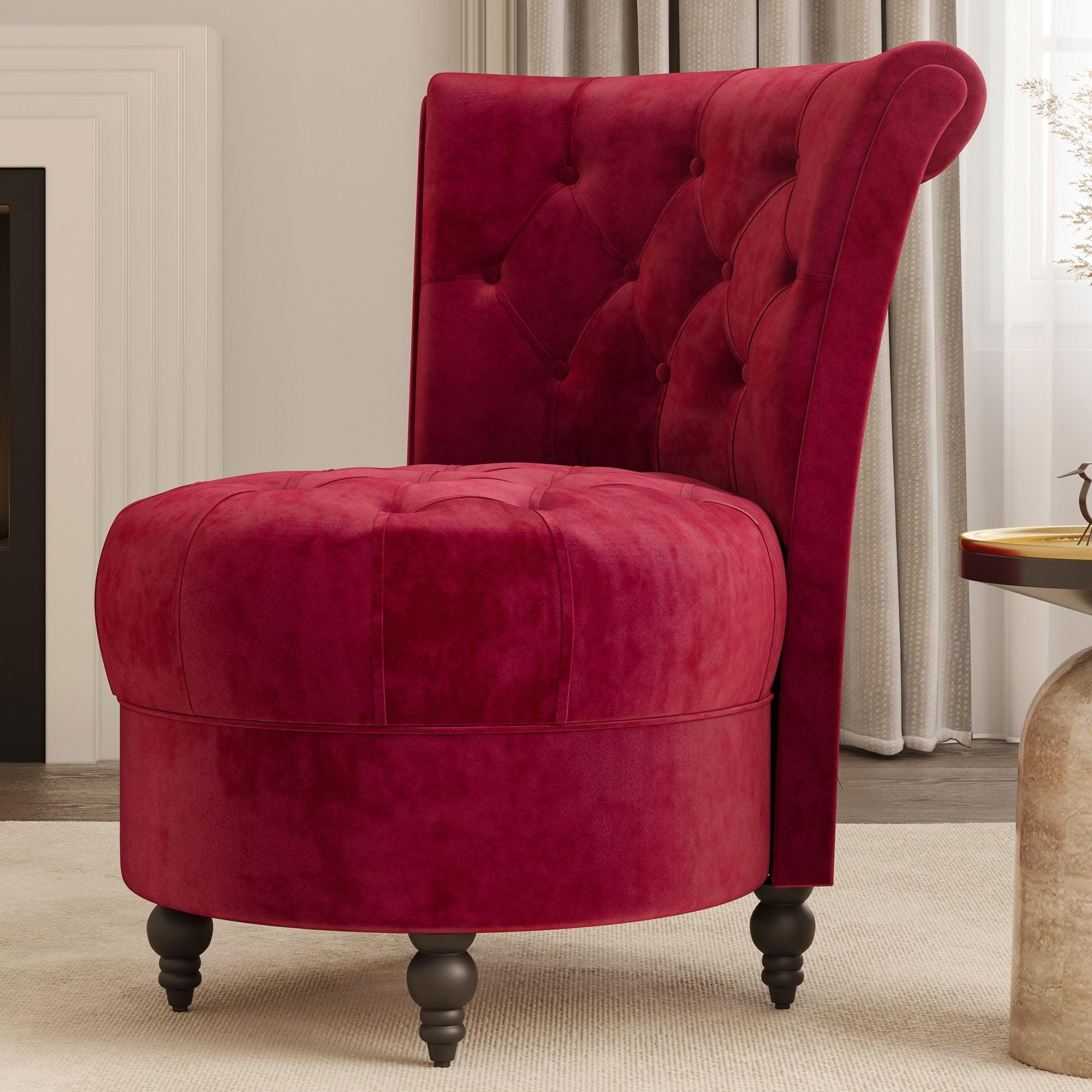 Akeeyla Velvet Barrel Chair