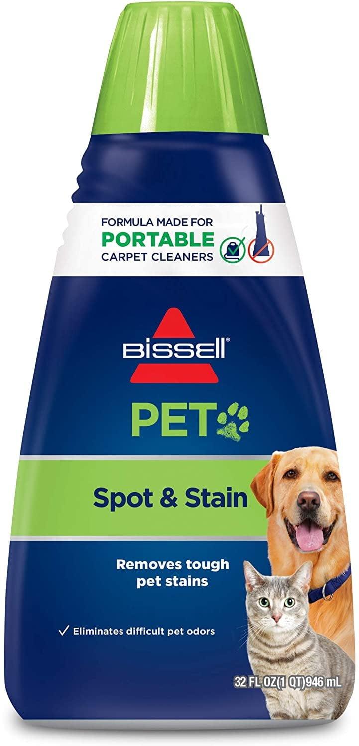 BISSELL Cleaning Formula Pet Carpet Stain Remover, 32 Fluid Ounce
