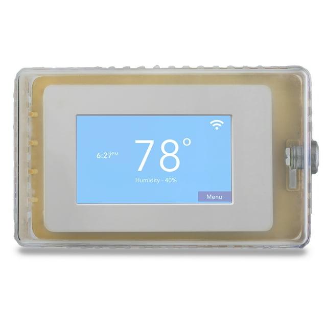 BISupply AC Thermostat Cover with Lock M 1pk - Wall AC Panel Lock Box with Key