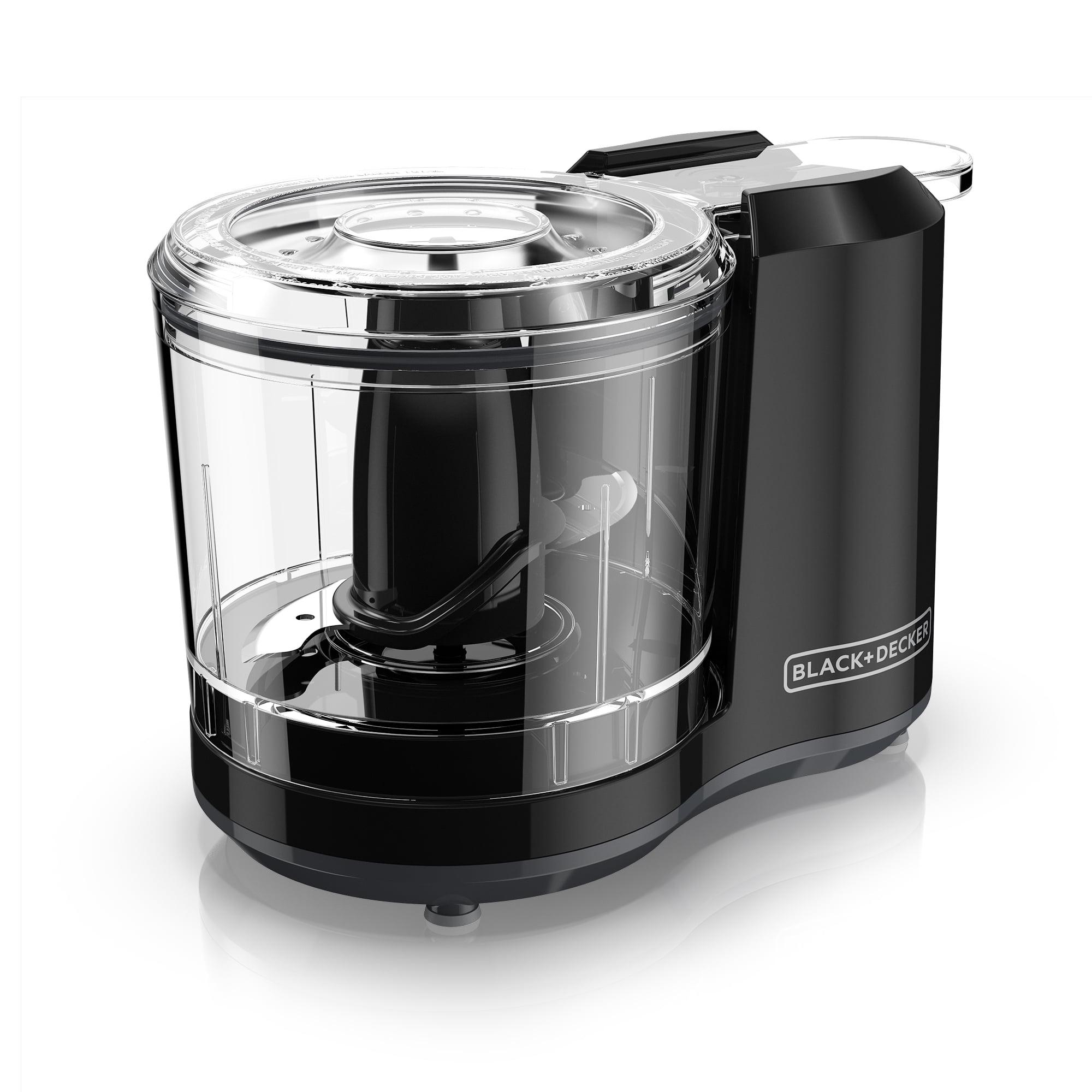 BLACK+DECKER 1.5-Cup One-Touch Electric Food Chopper, Black, HC150B