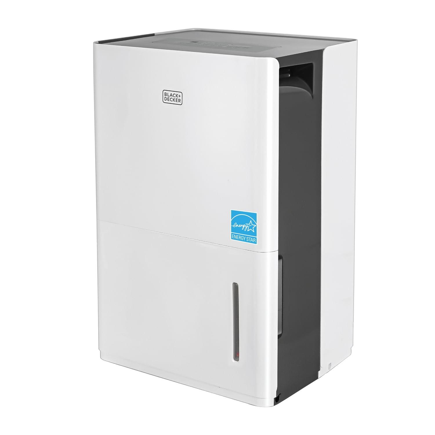 BLACK+DECKER Dehumidifier for Large Spaces and Basements Energy Star Certified White