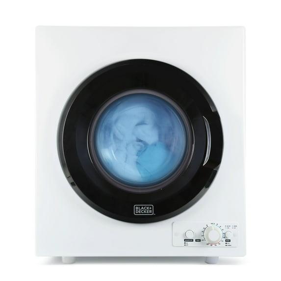 BLACK+DECKER BCDPW Series BLACK+DECKER BCED26 Compact Dryer for Standard Wall Outlet, Small, 5 Modes, Load Volume 8.8 lbs