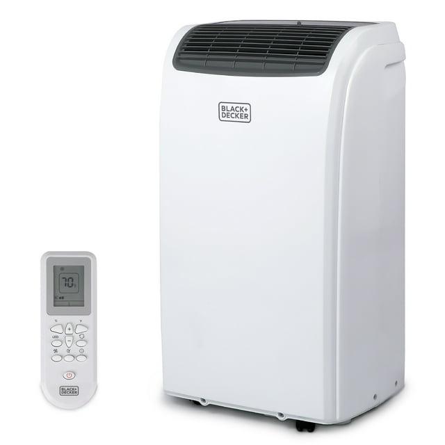 BLACK+DECKER BPACT12HWT 6,000 BTU SACC/CEC (12,000 BTU ASHRAE) Portable Air Conditioner with Heat & Remote Control