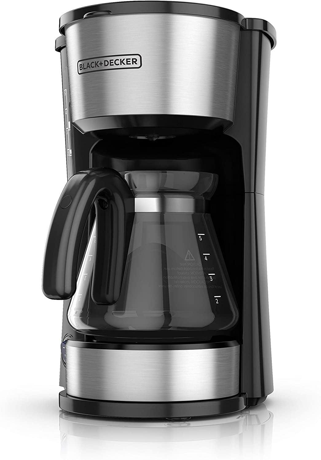 Black + Decker 5-Cup 4-in-1 Station Coffee Maker