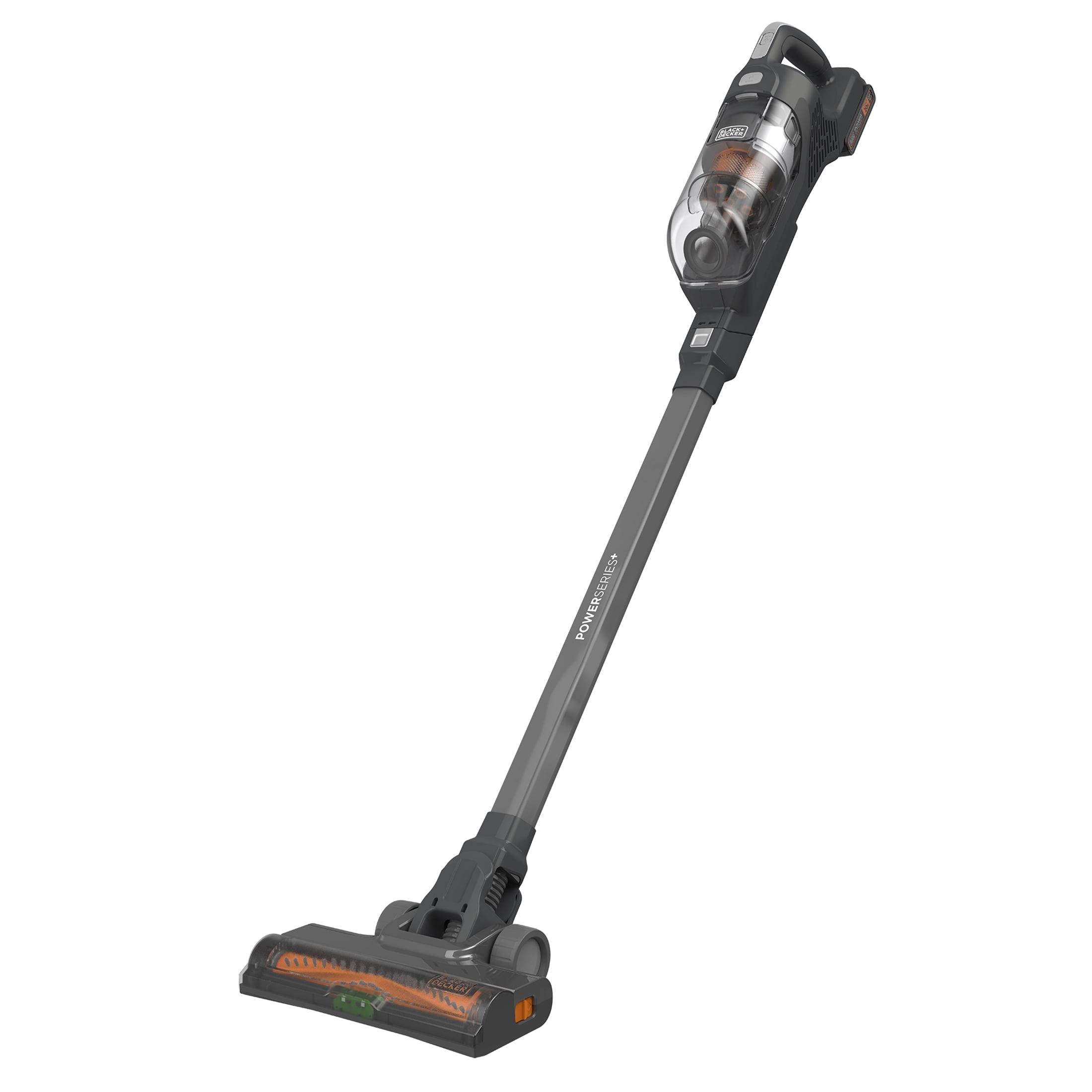 Gray Convertible Bagless Cordless Stick Vacuum with LED Lights