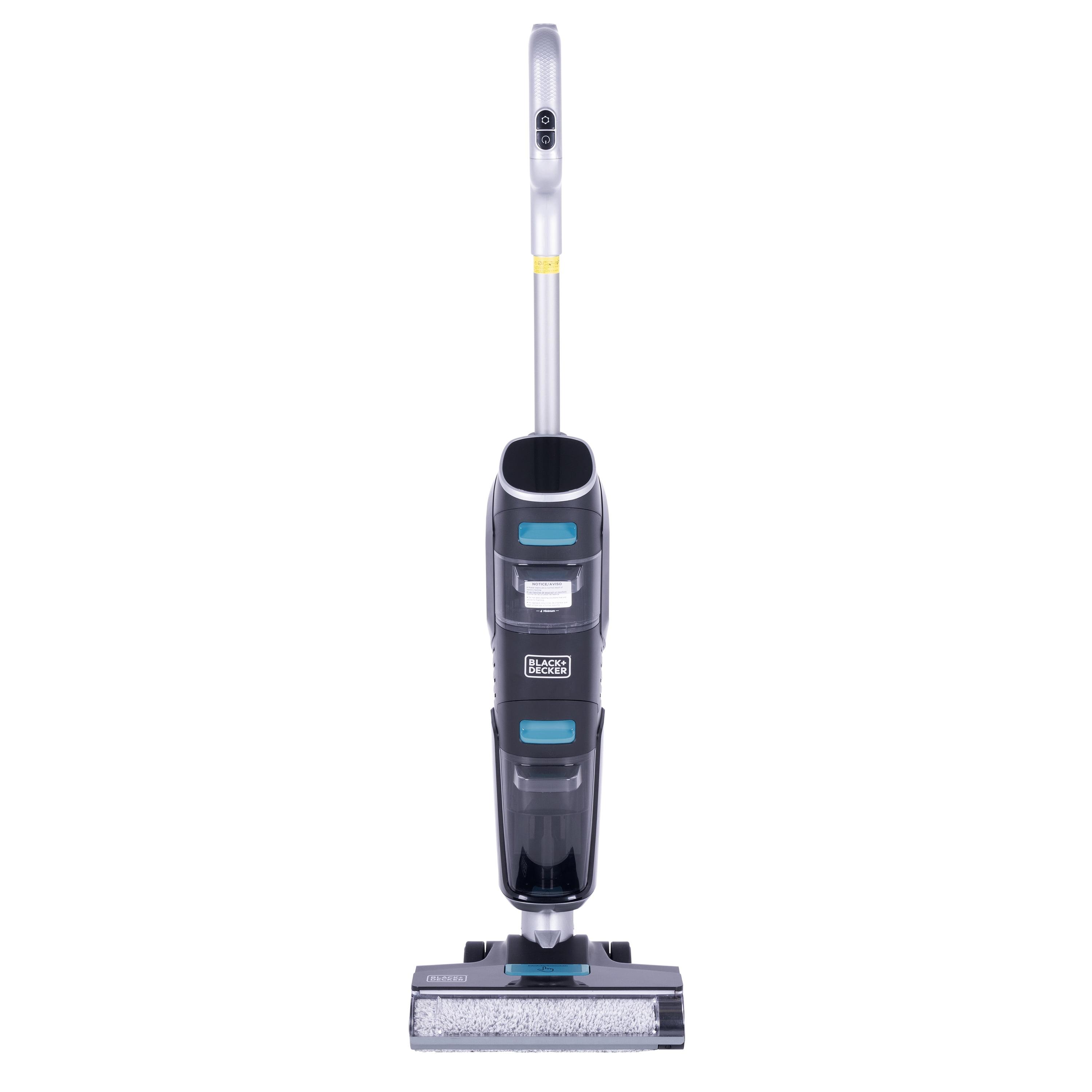 Black + Decker Multi-Surface Cordless Wet and Dry Vacuum + Wash Duo with Accessories Black: Rechargeable, Bagless, Foam Filter, Lithium Ion Battery