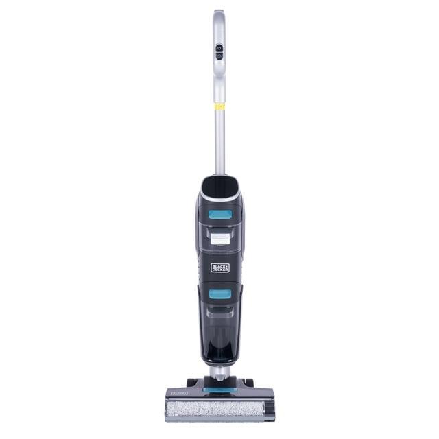 Black + Decker Multi-Surface Cordless Wet and Dry Vacuum + Wash Duo with Accessories Black: Rechargeable, Bagless, Foam Filter, Lithium Ion Battery