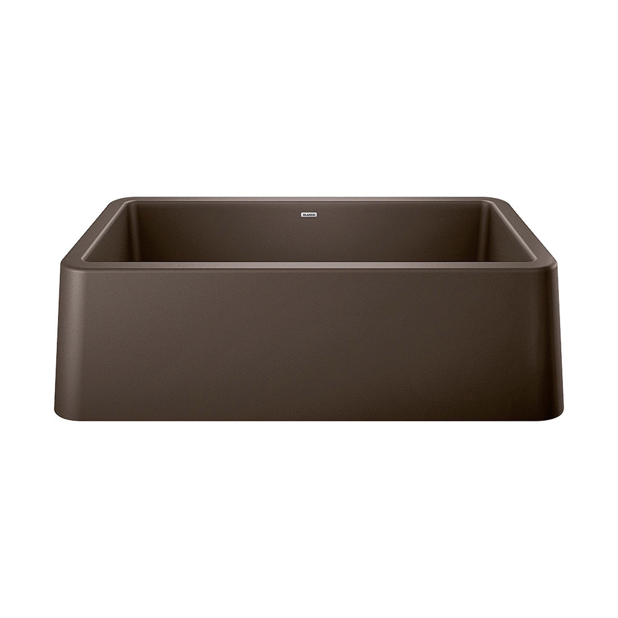 Café Brown Granite Composite Farmhouse Apron Sink, 33 x 19 Inch