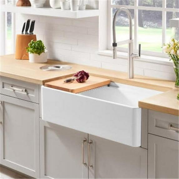 Profina 36" Single Bowl Apron-Front Fireclay Farmhouse Sink