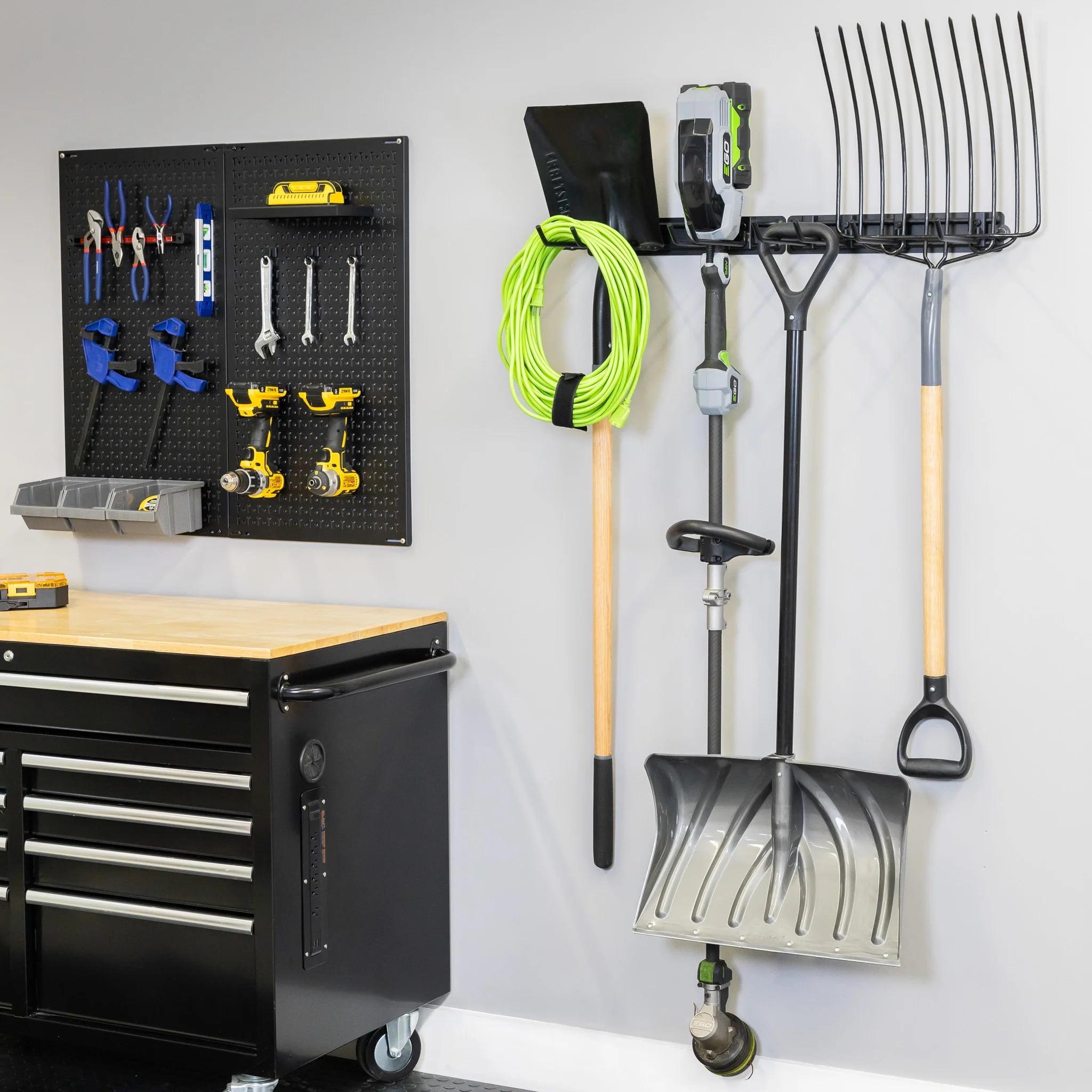 Heavy-Duty Adjustable 32" Steel Garage Tool Organizer