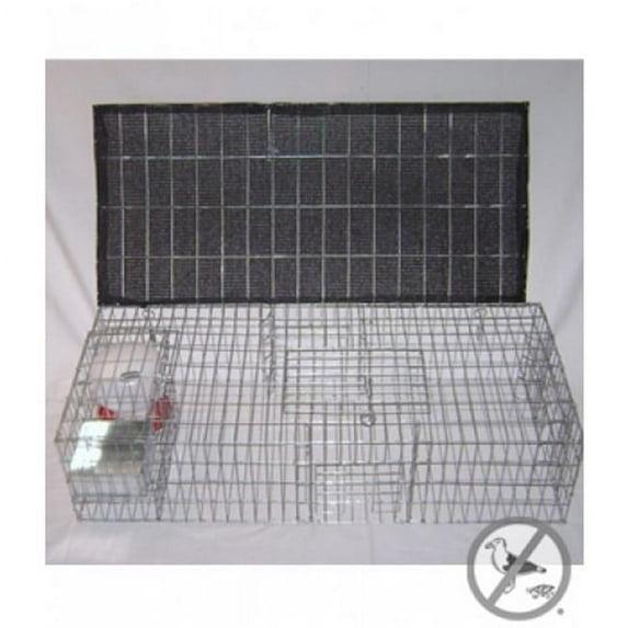 BMP-SW-SP-SFW Pigeon Trap With Shade- Food & Water Containers - 35 x 16 x 8 in.