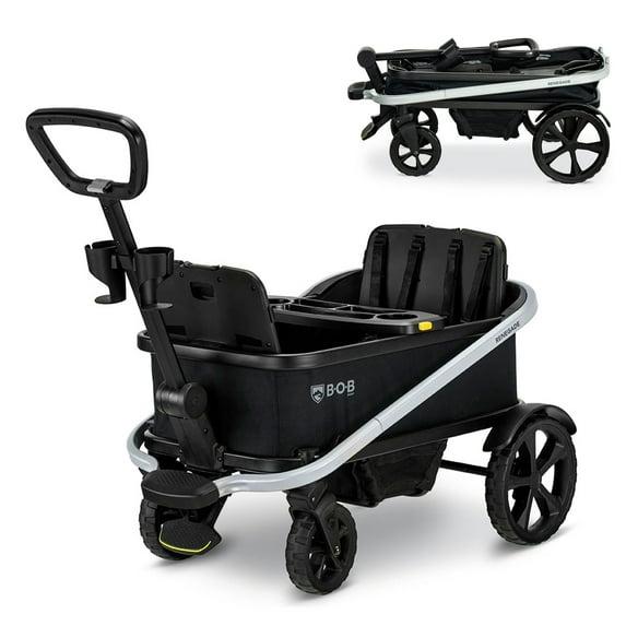 BOB Gear Renegade Foldable Stroller Wagon with Child Snack Tray and Cup Holders, Nightfall