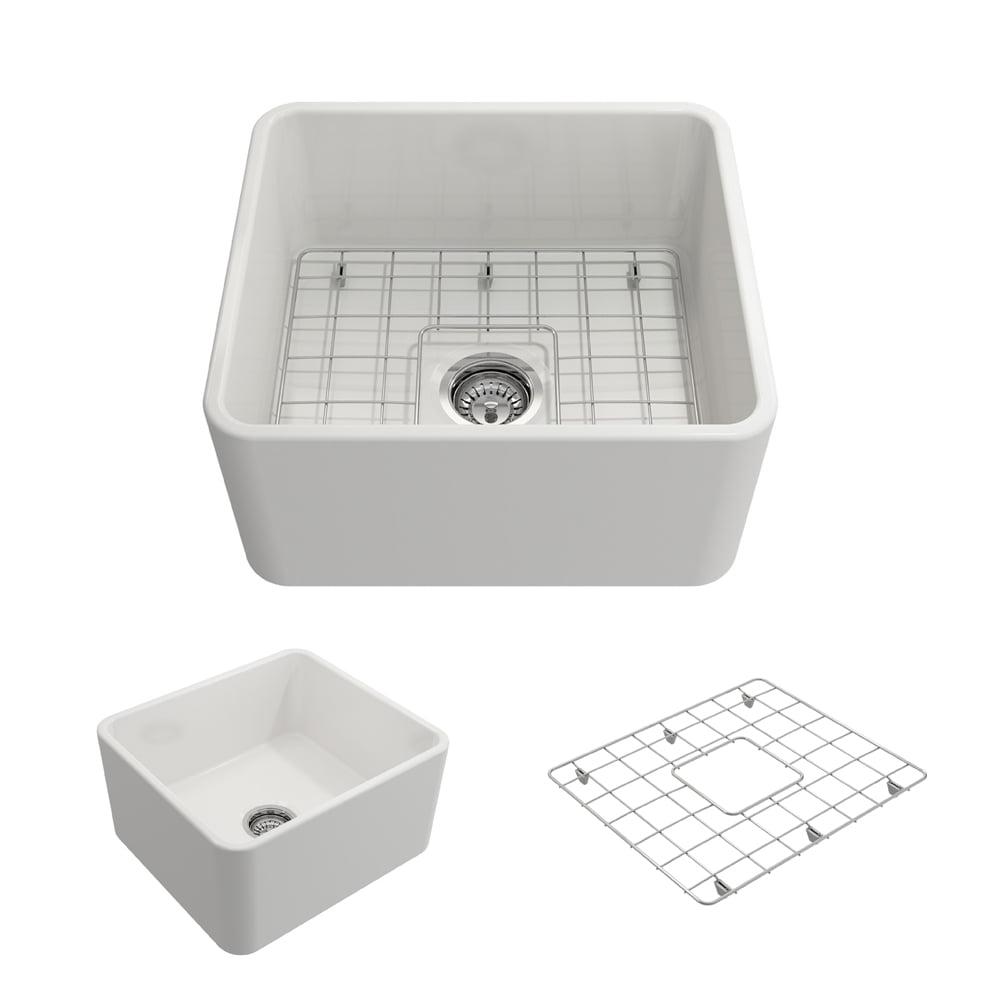 20'' L Farmhouse / Apron Fireclay Kitchen Sink