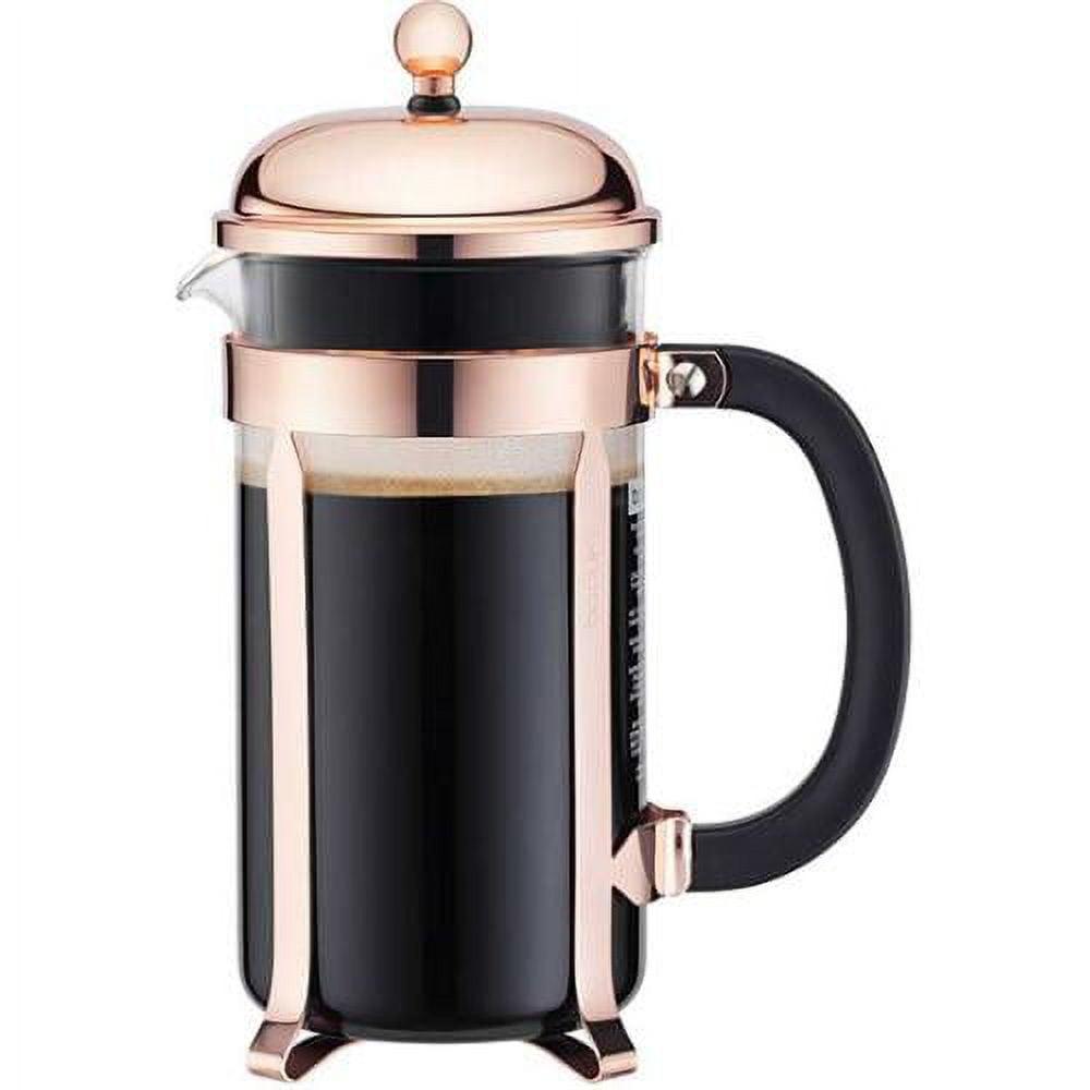 Bodum 11652-18 Bodum Chambord French Press Coffee Maker with Borosilicate Glass Beaker