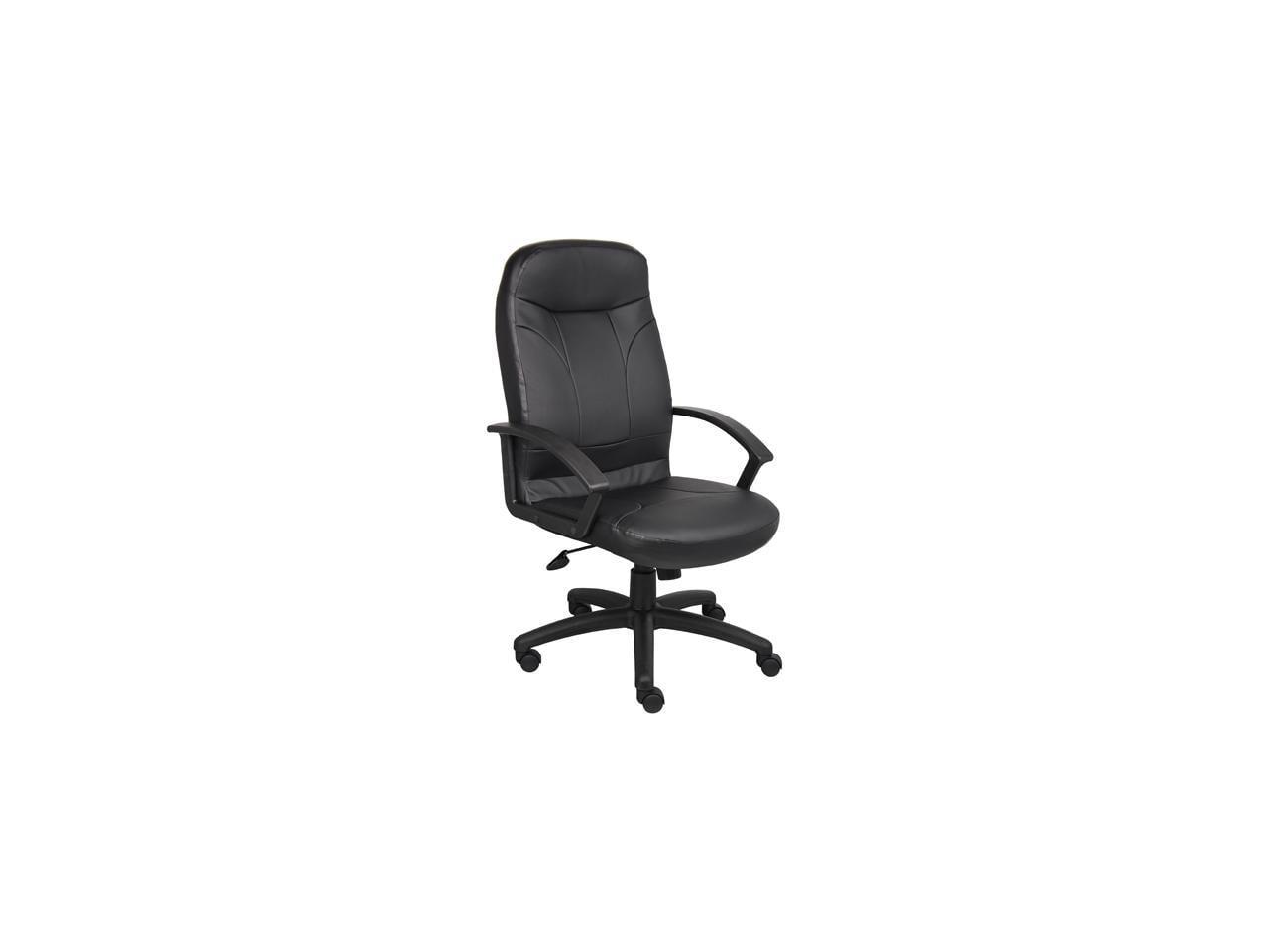 Black Leather High Back Executive Ergonomic Swivel Chair