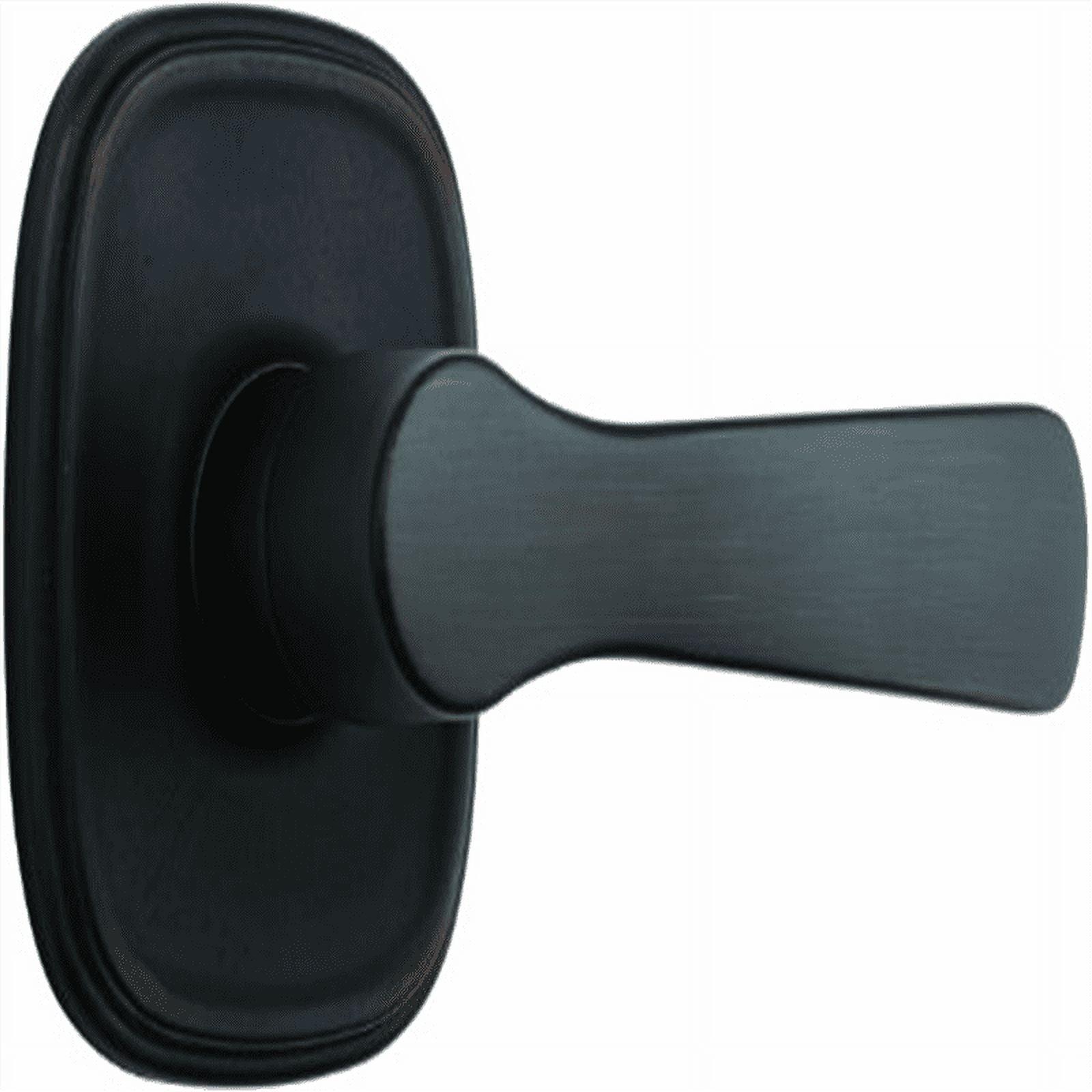 BRINKS - Alwood Push Pull Rotate Hall and Closet Door Knob, Tuscan Bronze - Door Lock That Opens Hands-Free with a Push, a Pull Or by Rotating
