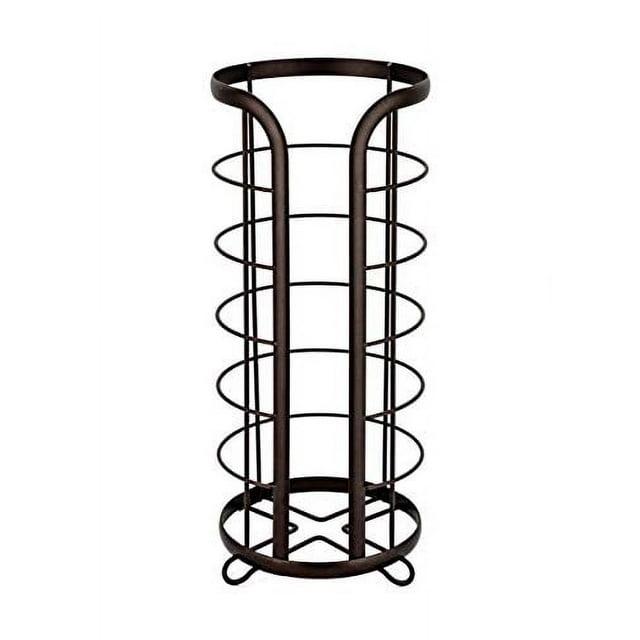BROOKSTONE, Bronze Toilet Paper Holder, Freestanding Bathroom Tissue Organizer, Minimalistic Storage Solution, Modern & Stylish Design [Holds MEGA Rolls]