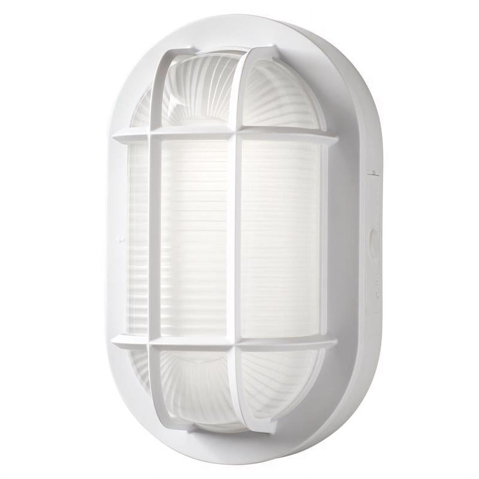 ETI TwistFit White Switch LED Bulkhead Light Model No. 504071020