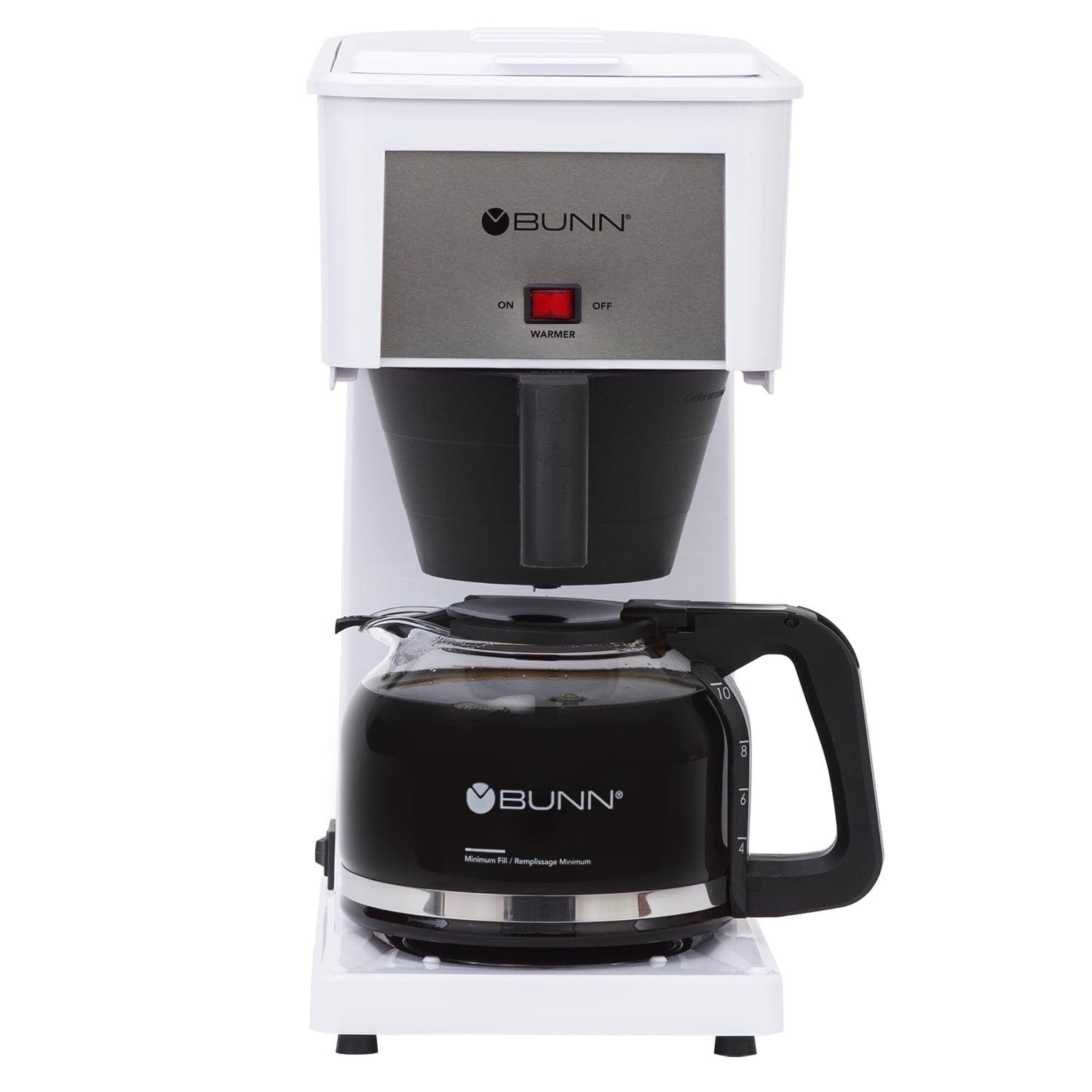 BUNN GRW Speed Brew Classic 10 Cup Coffee Maker, White