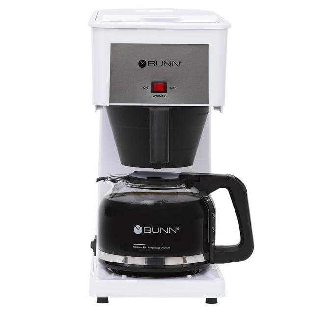 BUNN GRW Speed Brew Classic 10 Cup Coffee Maker, White