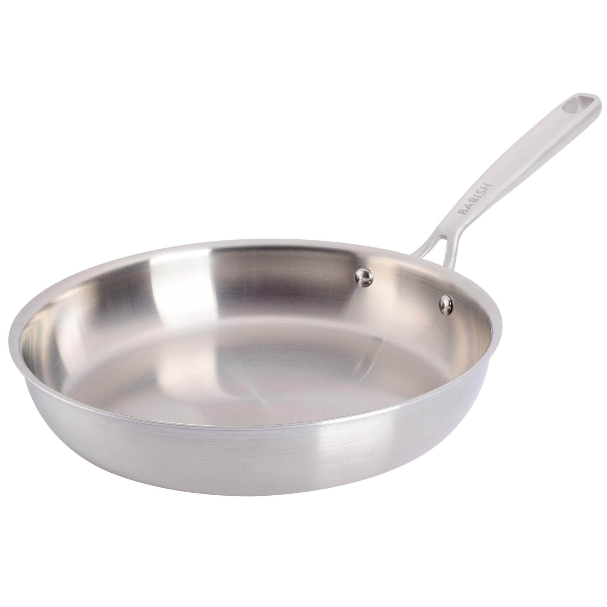 Babish Stainless Steel (18/8) Non-Stick Frying Pan