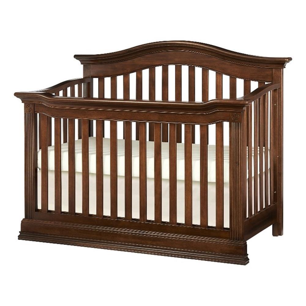 Montana Brown Sugar Solid Wood 4-in-1 Convertible Crib