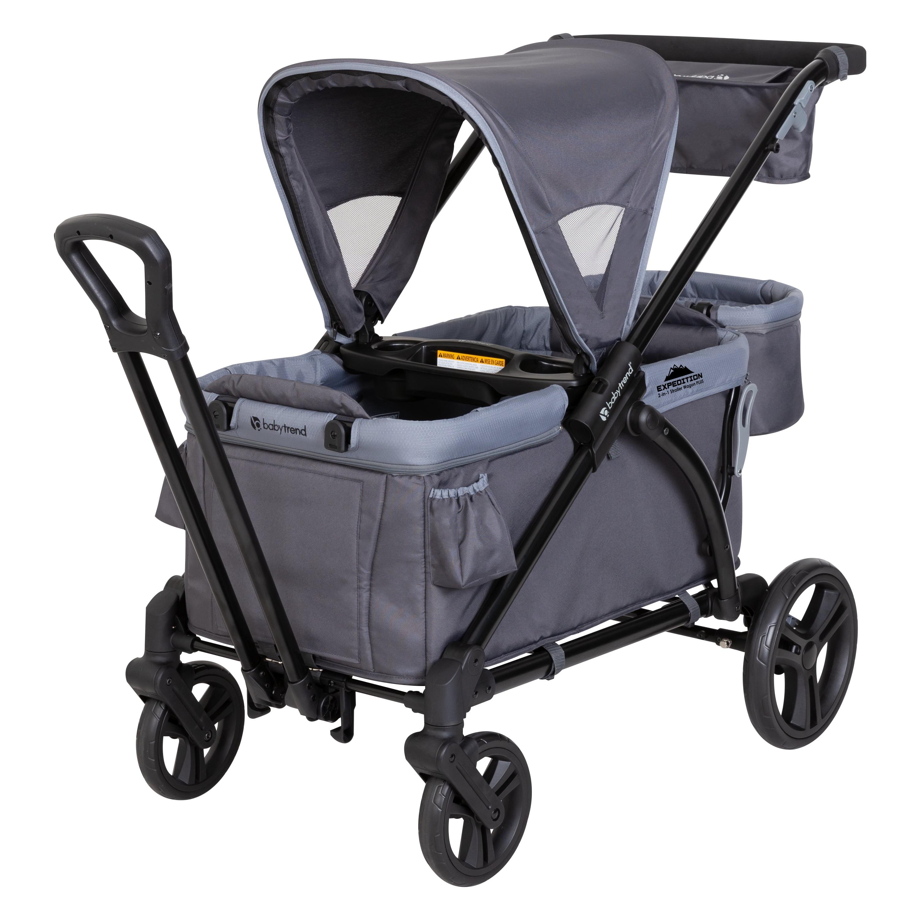 Baby Trend Baby Trend Foldable 4 Wheel Multi-Child Stroller with Storage