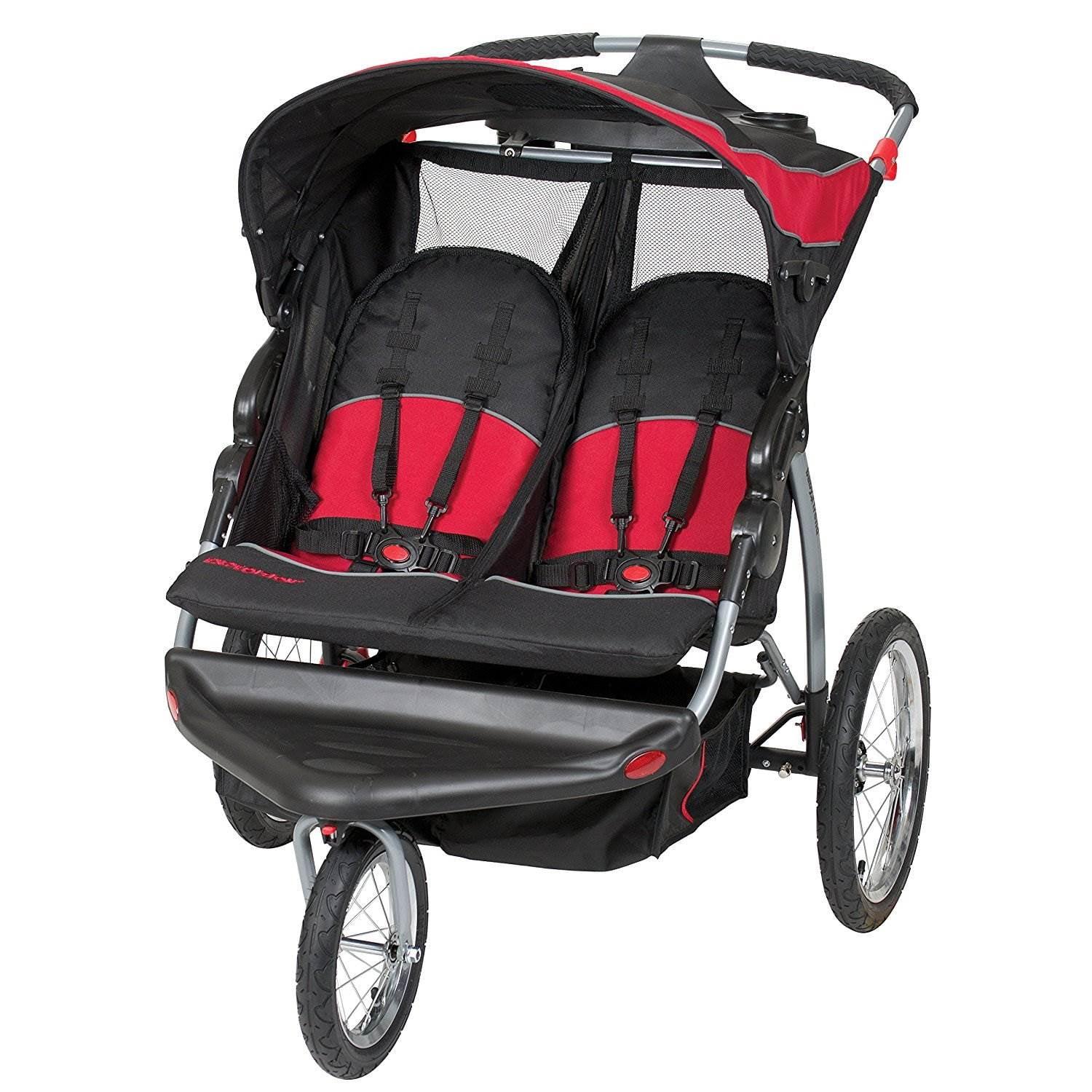 Baby Trend Baby Trend Foldable 3 Wheel Multi-Child Stroller with Storage