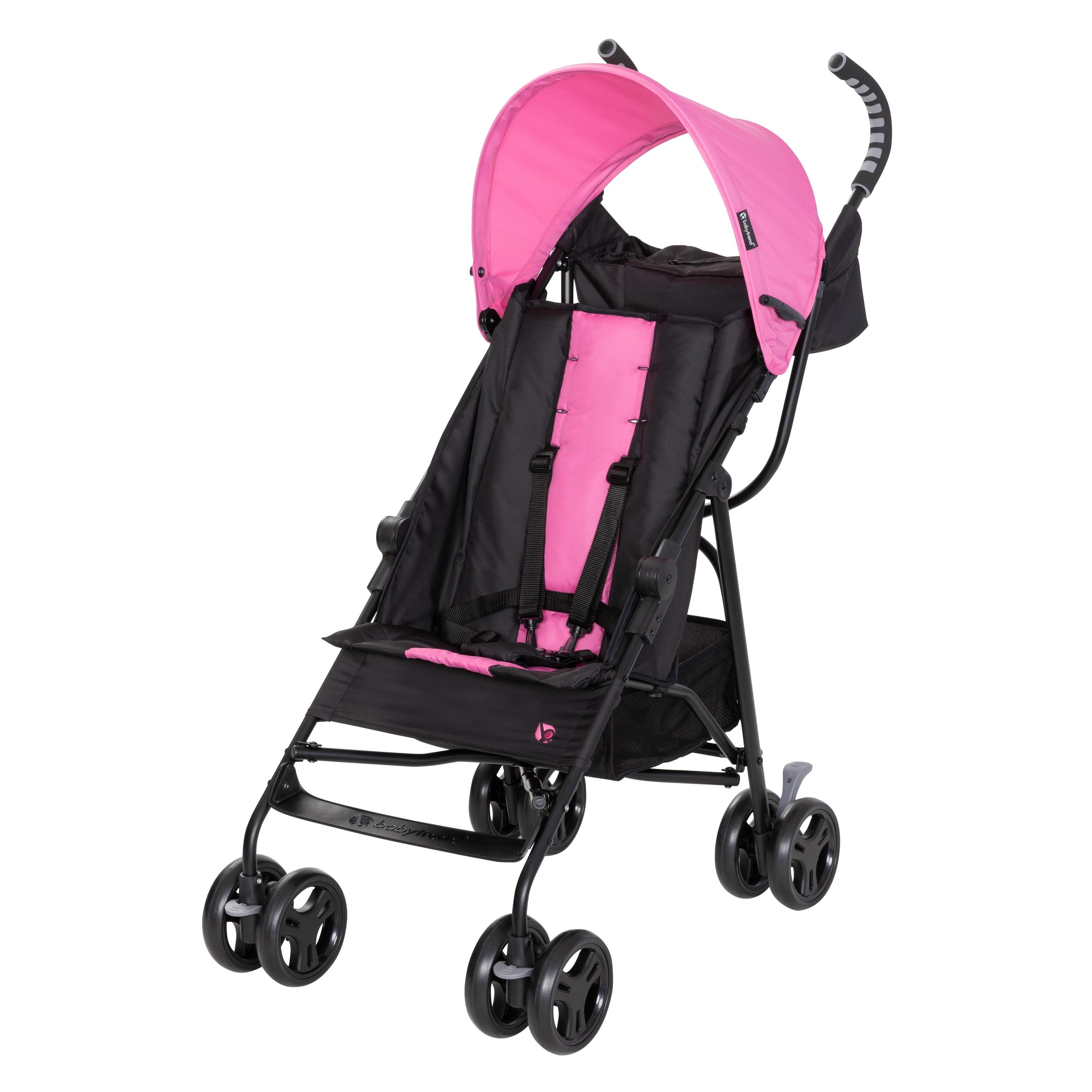 Baby Trend Rocket Plus Lightweight Stroller with Pink Canopy