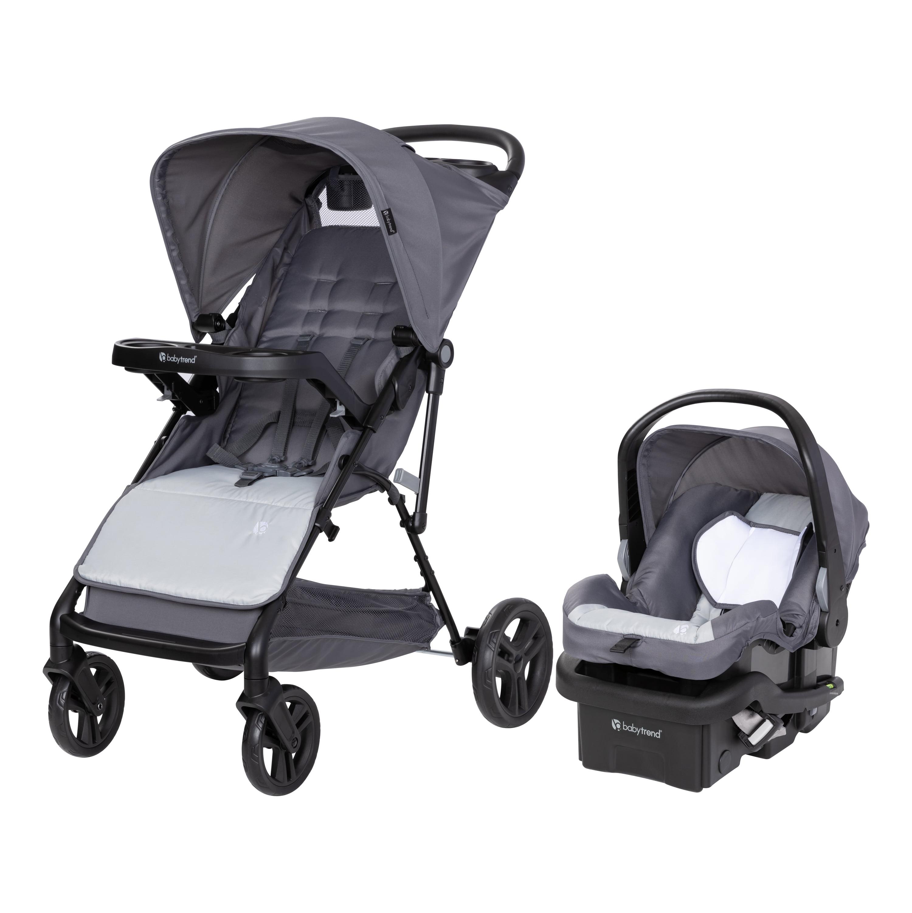 Baby Trend Venture Sistema de Viaje para Cochecito de 4 Ruedas - Gris Desierto - Gris