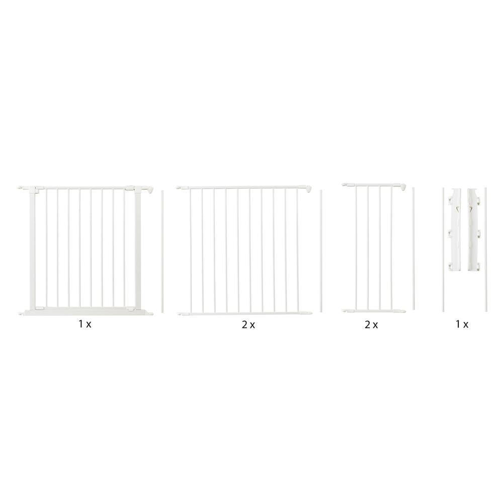 BabyDan Flex Xl Hearth 5 Piece Safety Gate