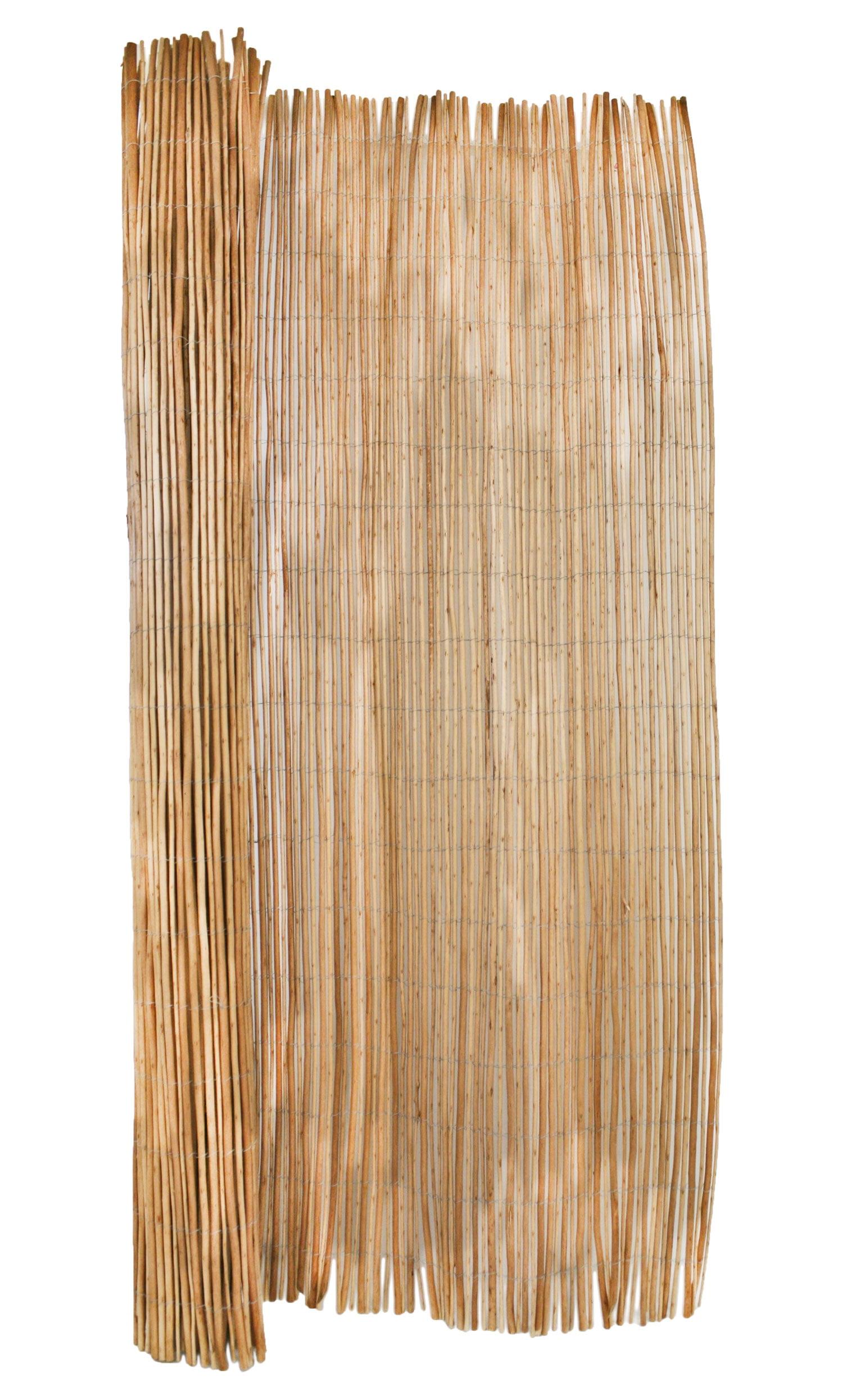 Backyard X-Scapes 6 ft. H x 8 ft. W Willow Wood Fence Panel