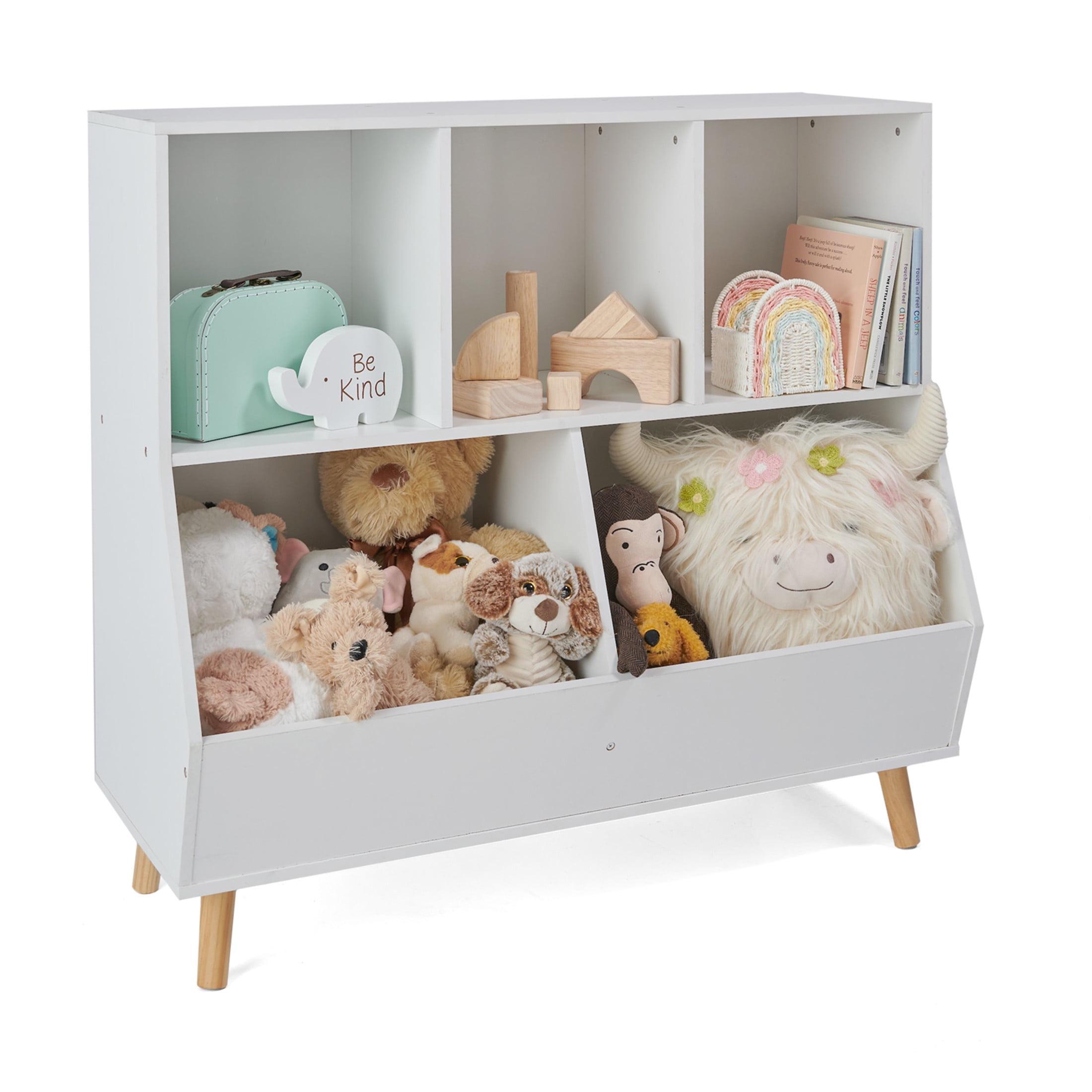 Badger Basket 5-Bin Storage Cubby With Feet