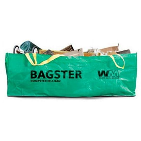 Waste Management Bagster Dumpster in a Bag Green