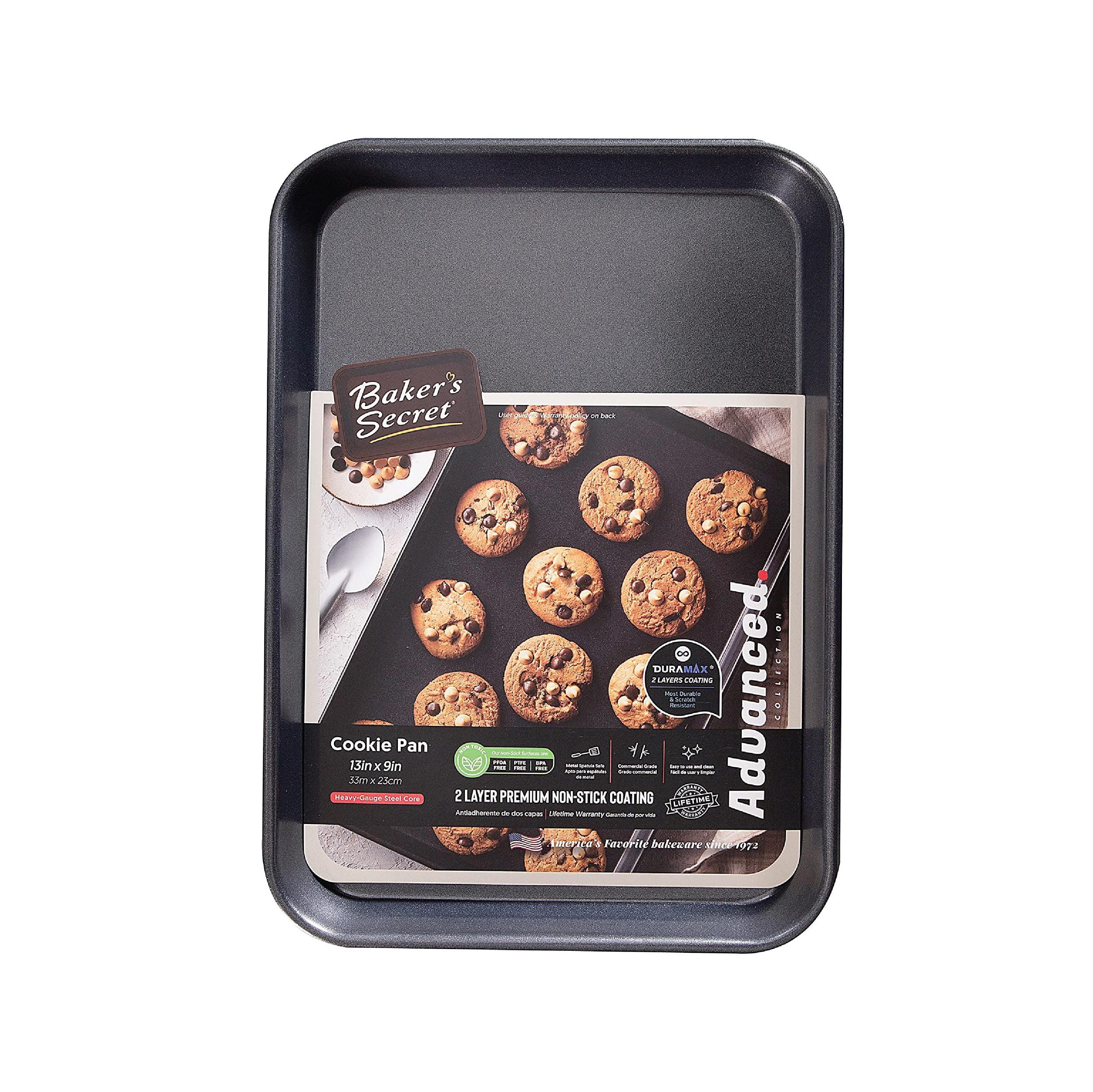 Nonstick Dark Grey Carbon Steel Small Cookie Sheet 13" x 9"