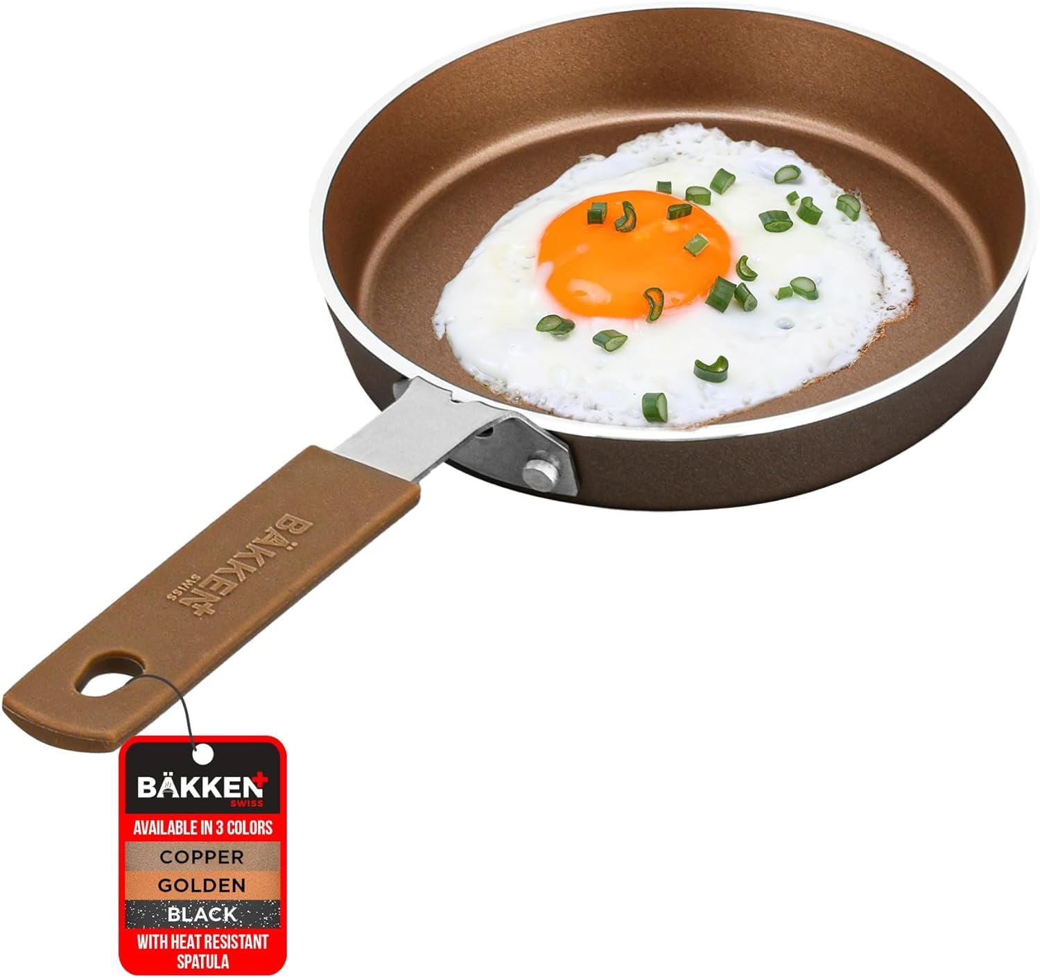 Lifemaster Steel Non-Stick Skillet with Lid